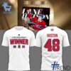 Soft and durable fabric with bold Montreal Canadiens Winner Calder Trophy Shirt print