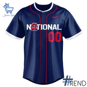 Custom look featuring the signature National Team All Star Futures Game Jersey design