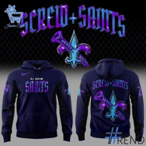 Premium-quality product featuring the New Orleans Saints DJ Screw Shirt design