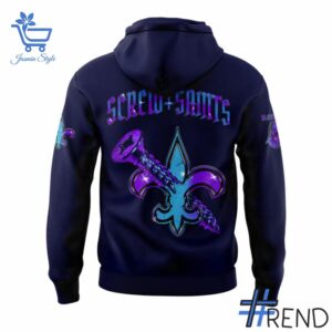Premium-quality product featuring the New Orleans Saints DJ Screw Shirt design