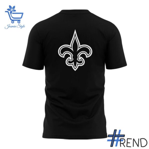 Styled look featuring New Orleans Saints Jesus Saves T shirt for everyday wear