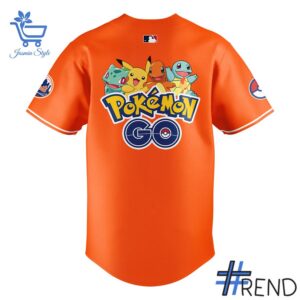 New York Mets Pokémon GO Jersey design on casual wear for everyday style