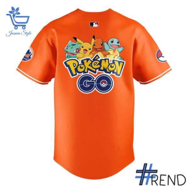 New York Mets Pokémon GO Jersey design on casual wear for everyday style