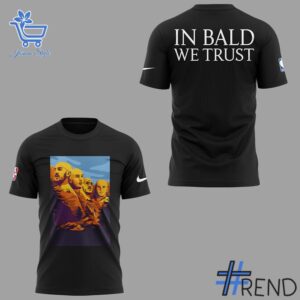 Soft and durable fabric with bold OKC Thunder Alex Caruso Bald Rushmore Shirt print
