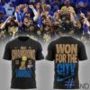 Premium-quality product featuring the Oklahoma City Thunder NBA Champions Won For The City Shirt design
