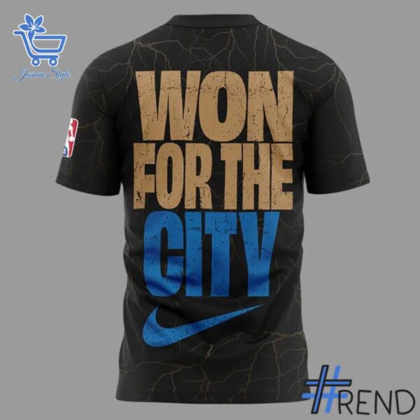 Premium-quality product featuring the Oklahoma City Thunder NBA Champions Won For The City Shirt design