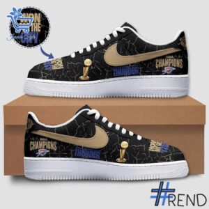 Styled look featuring Oklahoma City Thunder Won For The City Air Force Shoes for everyday wear