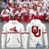 Close-up view of the Oklahoma Sooners National Championships Hoodie print