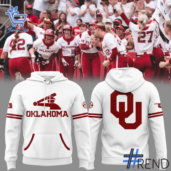 Close-up view of the Oklahoma Sooners National Championships Hoodie print