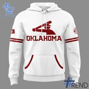 Close-up view of the Oklahoma Sooners National Championships Hoodie print