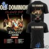 Close-up of the 1 Old Dominion How Good Is That World Tour 2025 Shirt showing detailed design and vibrant colors.