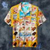 Soft and durable fabric with bold Old ice creams summers Hawaiian Shirt print