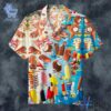 Soft and durable fabric with bold Old summers old ice creams Hawaiian Shirt print