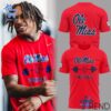 Close-up view of the Ole Miss Rebels Back To Work For The Summer Shirt print