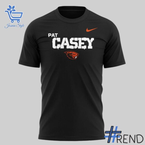 Oregon State Beavers Coach Pat Casey ABCA Hall Of Fame Shirt design on casual wear for everyday style