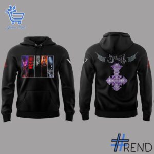 Detailed Papa V Perpetua Ghost Skeletour World Tour Hoodie graphic on quality fabric