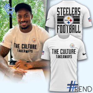 Premium-quality product featuring the Pittsburgh Steelers Football The Culture Takeaways Shirt design