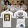 Detailed fabric and stitching showing 1 Queen Band Live Aid Shirt