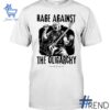 Trendy Rage Against Oligarchy Bernie Sanders Fight Protest Resist Shirt featuring bold graphics and modern style