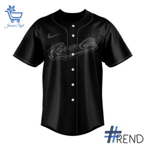 Detailed view of the 2 Sacramento River Cats Back In Black Jersey print on fabric