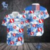 Premium-quality product featuring the Safeway US Flag Hawaiian Shirt design