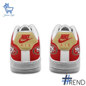 Custom look featuring the signature San Francisco ers Air Force Shoes design