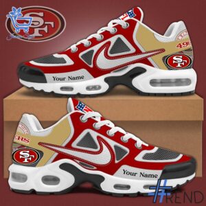 Performance meets personality in every San Francisco ers Air Max TN Shoes detail.