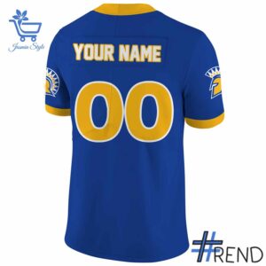 Level up your everyday style with 3 San José State Football 2025 New Uniform Football Jersey.