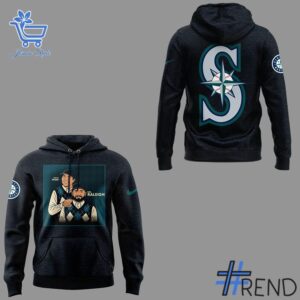 Detailed Seattle Mariners Bryan Woo Cal Raleigh Shirt graphic on quality fabric