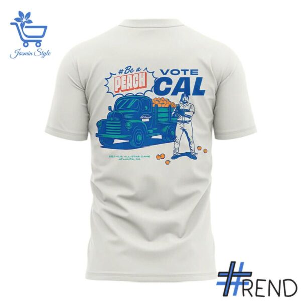 Custom apparel with the bold Seattle Mariners Cal Raleigh Vote Cal T Shirt design