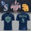 Limited-edition apparel with custom Seattle Mariners Happy Vedder Cup Shirt print
