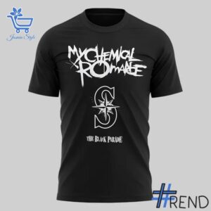 Premium-quality product featuring the Seattle Mariners MCR Long Live The Black Parade Tour Shirt design