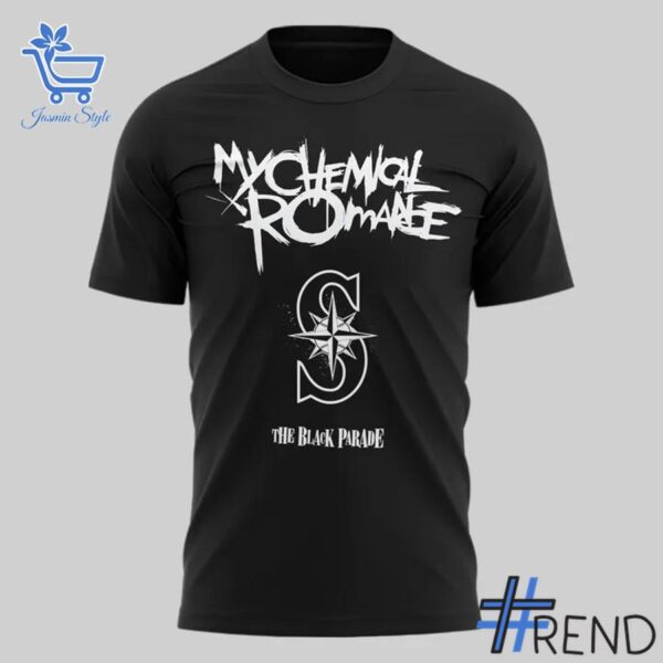 Premium-quality product featuring the Seattle Mariners MCR Long Live The Black Parade Tour Shirt design