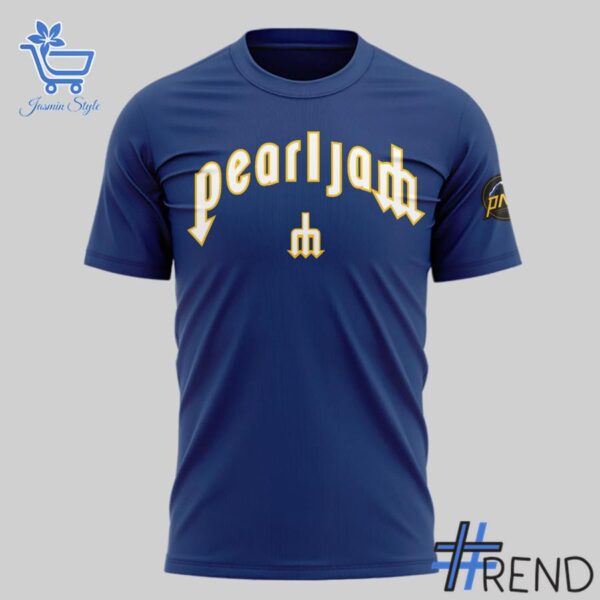 Limited-edition apparel with custom Seattle Mariners Pearl Jam Ten Club Night Shirt print