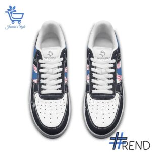 Custom apparel with the bold Shakira Air Nike Force Shoes design