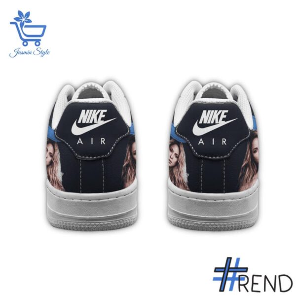 Custom apparel with the bold Shakira Air Nike Force Shoes design