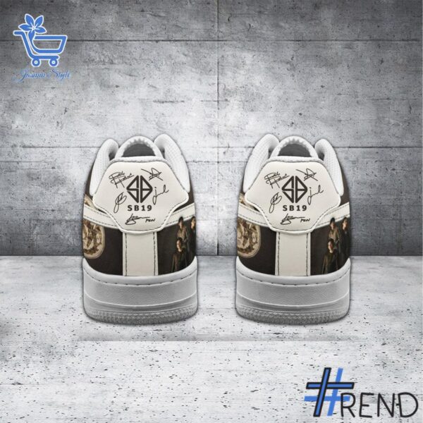 Custom apparel with the bold Simula at Wakas SB Nike Air Force Shoes design