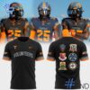 Smoke Grey Volunteer Spirit All Patchs Tennessee Volunteers Shirt design on casual wear for everyday style
