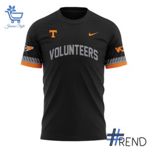 Smoke Grey Volunteer Spirit All Patchs Tennessee Volunteers Shirt design on casual wear for everyday style