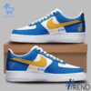 Soft and durable fabric with bold St Louis Blues Nike Air Force Shoes print