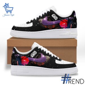 Level up your everyday style with 2 Star Wars Air Force Shoes.