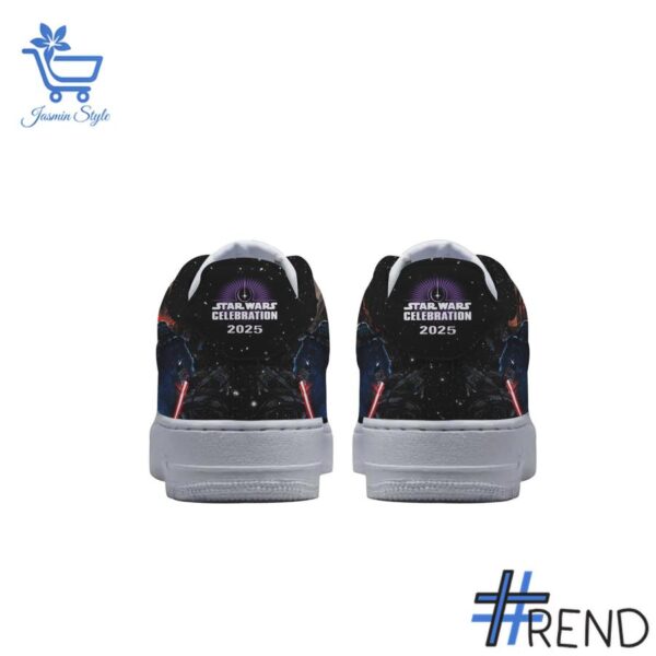 Level up your everyday style with 3 Star Wars Air Force Shoes.