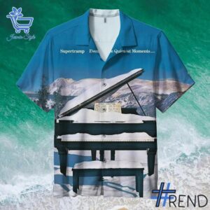 Soft and durable fabric with bold Supertramp Even in the Quietest Moments Album Hawaiian Shirt print