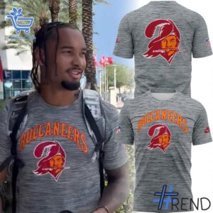 Styled look featuring Tampa Bay Buccaneers th Season Essential T shirt for everyday wear