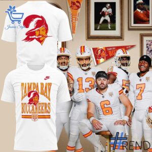 Detailed Tampa Bay Buccaneers th Season Essential T shirt graphic on quality fabric