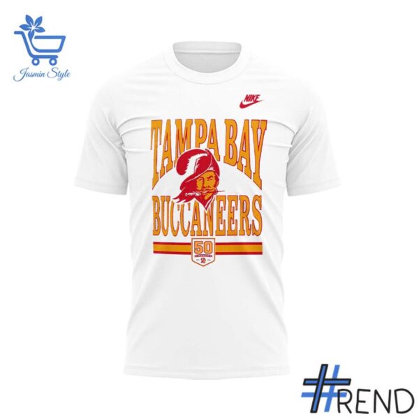 Detailed Tampa Bay Buccaneers th Season Essential T shirt graphic on quality fabric