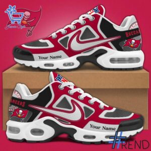 Custom look featuring the signature Tampa Bay Buccaneers Air Max TN Shoes design