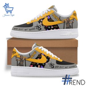 Level up your everyday style with 2 Tate McRae Baby Don't Get Greedy Air Force Shoes.