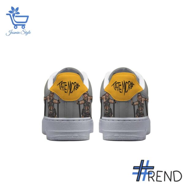 Level up your everyday style with 3 Tate McRae Baby Don't Get Greedy Air Force Shoes.