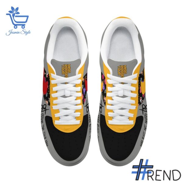 Level up your everyday style with 4 Tate McRae Baby Don't Get Greedy Air Force Shoes.